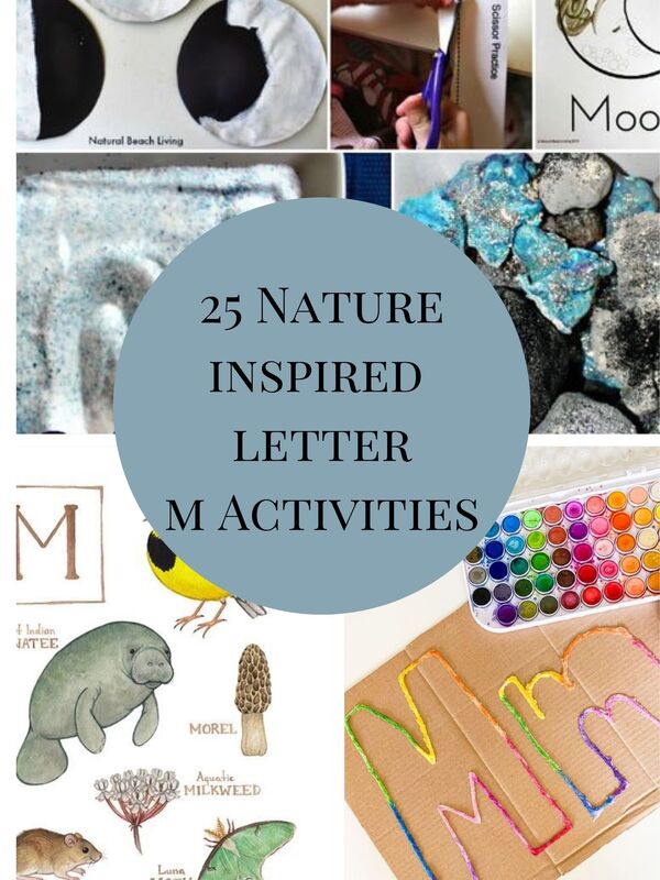 25 Nature Inspired Letter M Activities with Homespun Threads