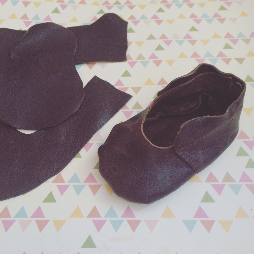 Sew Leather Baby Shoes