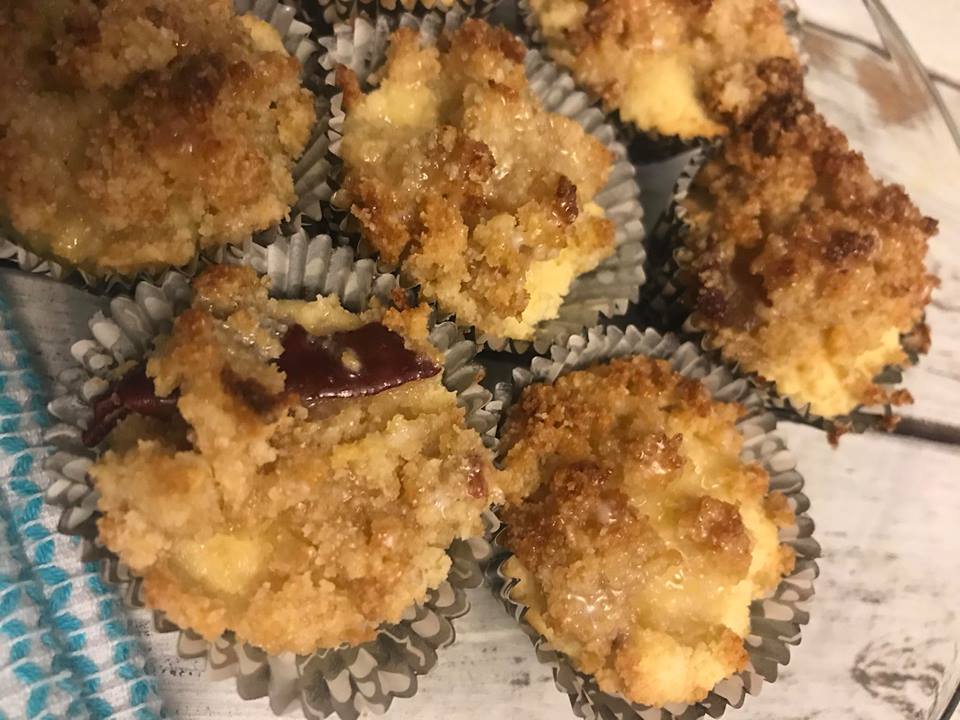 Apple Almond Muffin Low Carb | Keto Friendly