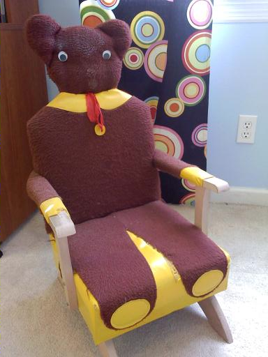 Child's Farmhouse Style Rocking Chair Redo DIY