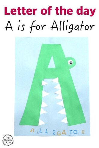 25 Nature Alphabet Activities for Toddlers and Preschoolers with the Letter A