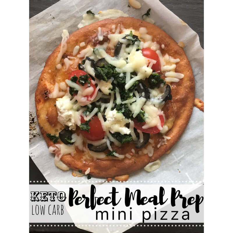 Keto Meal Prep Idea For Mini Pizzas Low Carb
