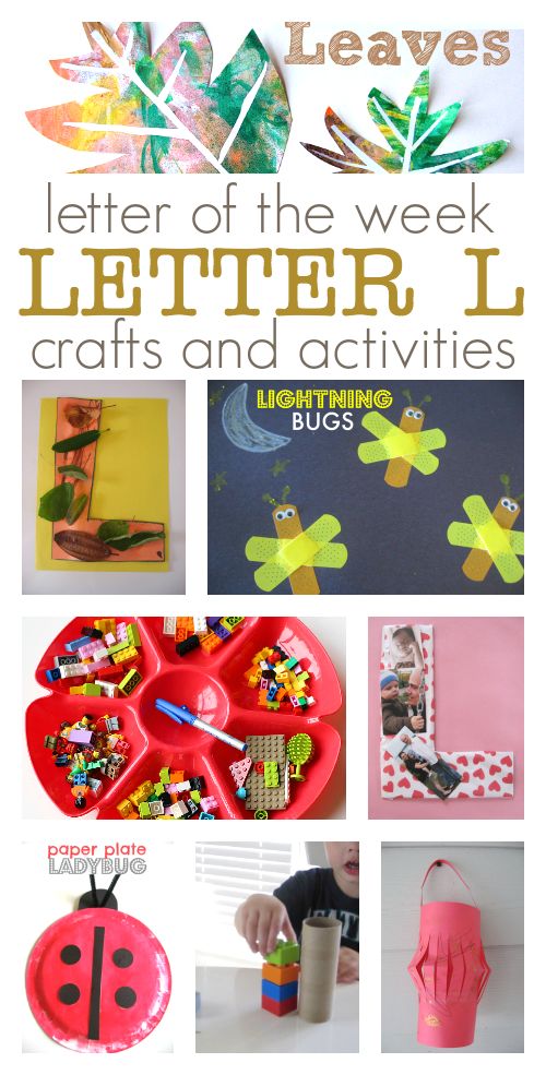 25 NATURE INSPIRED LETTER L ACTIVITIES with Homespun-Mom