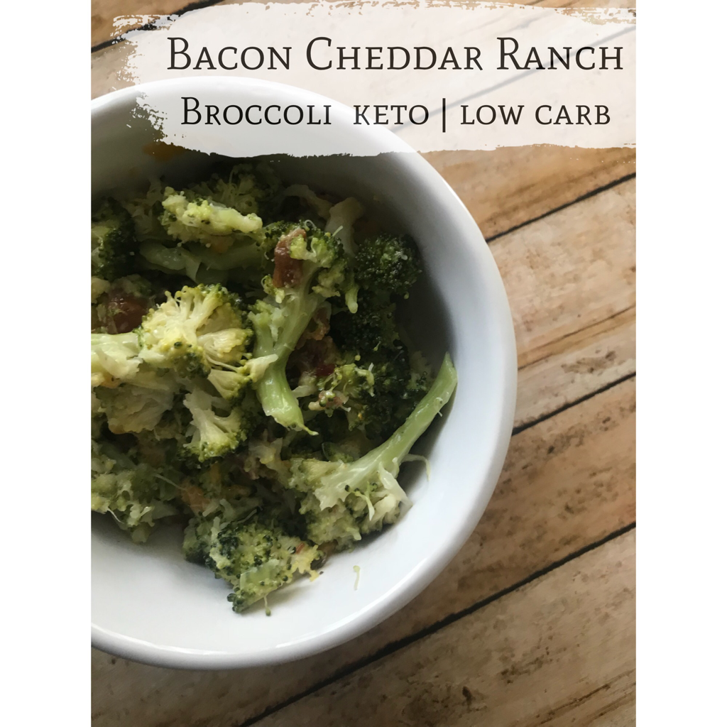 Bacon Cheddar Ranch Broccoli  Keto | Low Carb