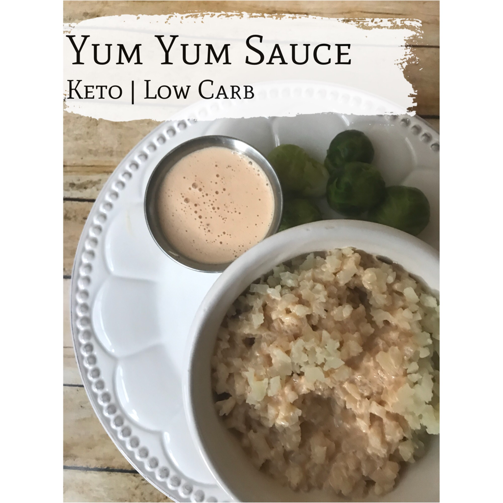 Japanese Yum Yum Sauce Keto Low Carb Riced Cauliflower