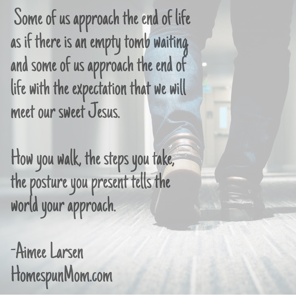 How You Walk, the steps you take, the posture you present tells the world your approach.