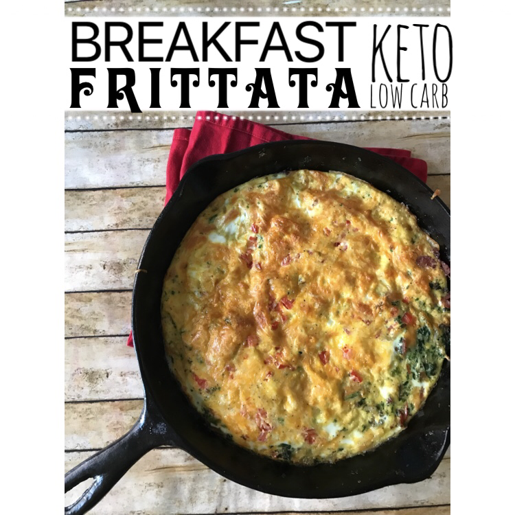 Keto Breakfast Frittata Low Carb Family Meal Recipe