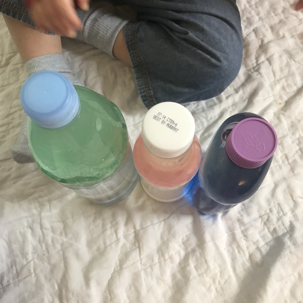 Sensory Calming Bottles for Kids DIY