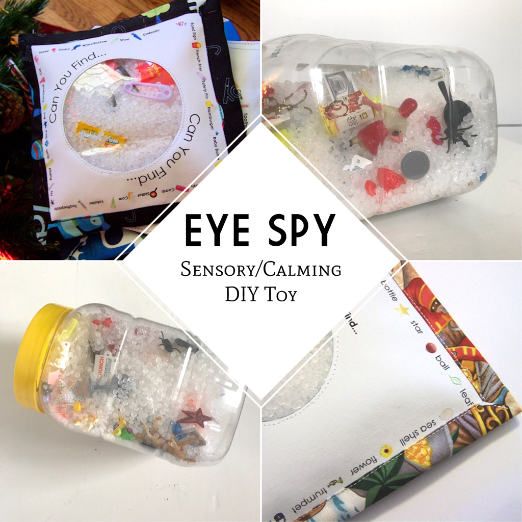 Eye Spy Sensory Bags for Kids DIY