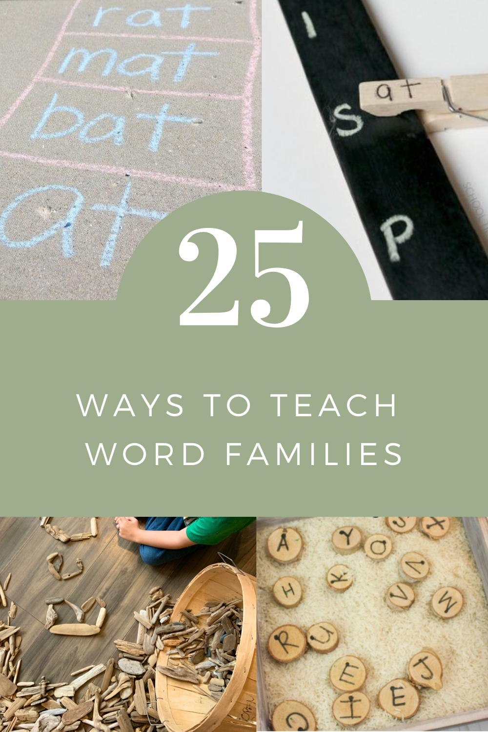25+ Ways to Practice Word Families at Home