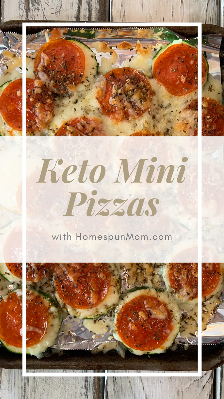 Zucchini Pizza Bites Keto Low Carb with Homespun Mom
