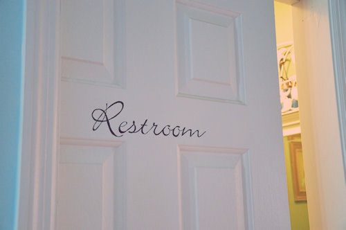 Hand lettered Wall Art Painted not Vinyl