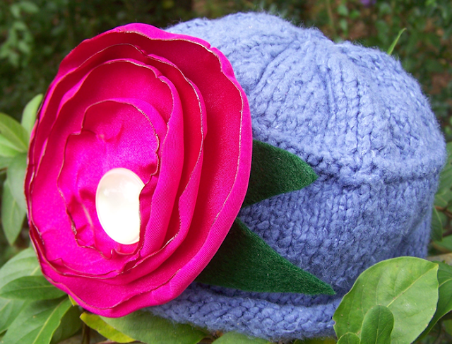 FABRIC ROSES AND POPPIES TUTORIAL