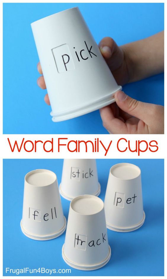 30+ Ways to Practice Word Families at Home with HomespunMom
